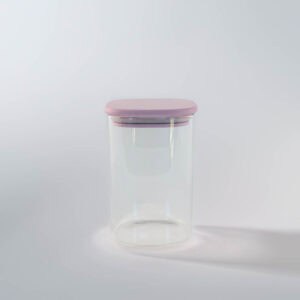 Neliölasipurkki 1300 ml