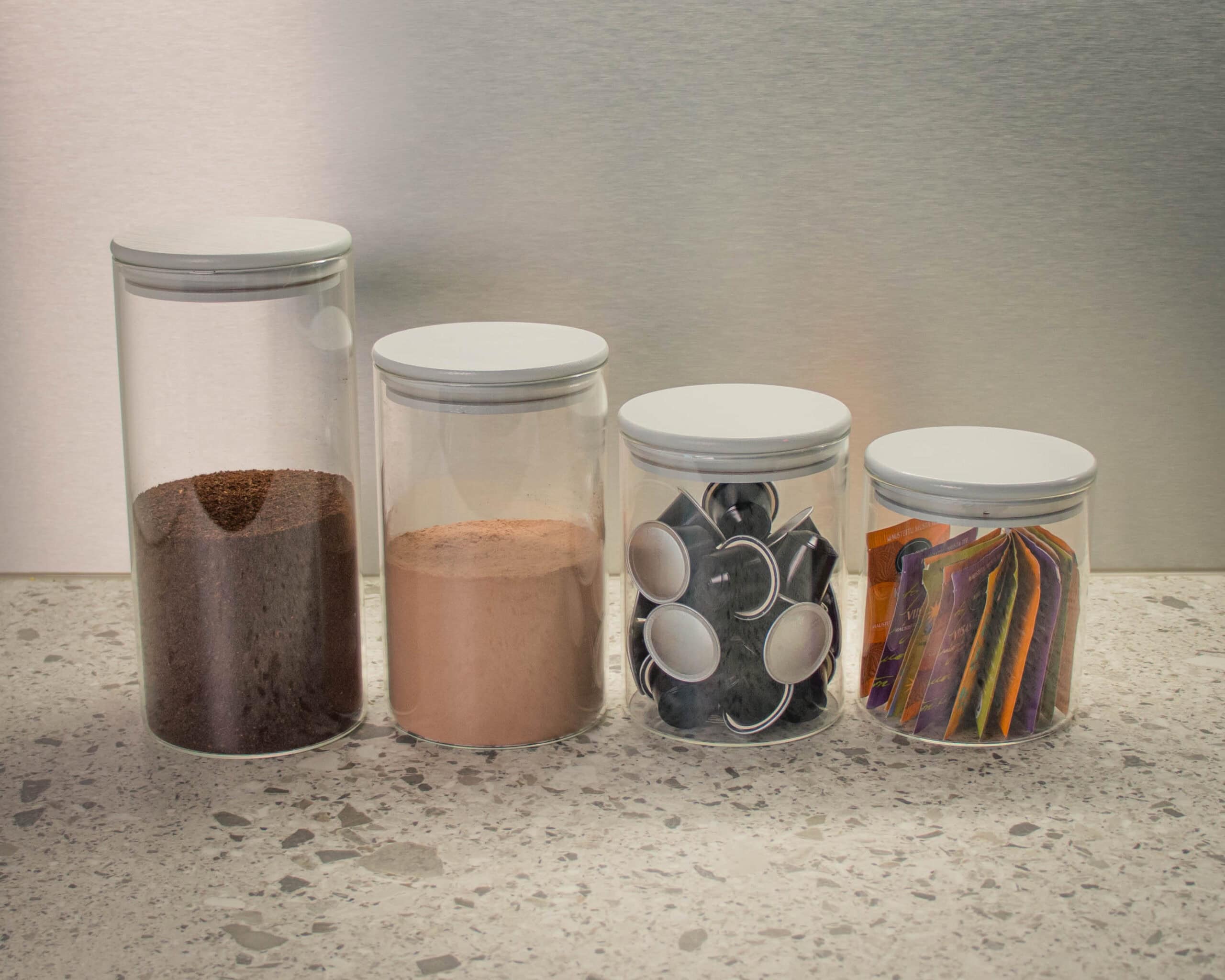 Pyöreä lasipurkki 1100 ml - Kuva 12